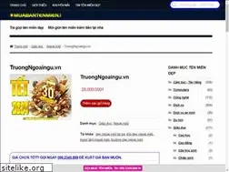Sites similar to truongngoaingu.vn