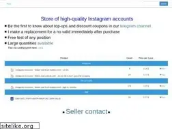 Sites similar to trust-accs.store