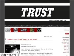 Sites similar to trust-zine.de