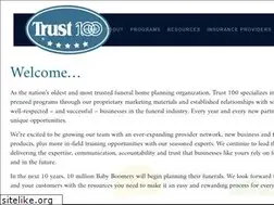 Sites similar to trust100.com