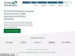 Sites similar to trustedtranslations.com