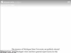 Sites similar to trustees.msu.edu
