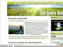Sites similar to trustingspiritnow.com