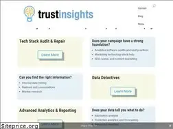 Sites similar to trustinsights.ai