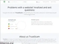 Sites similar to trustscam.com