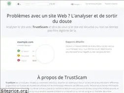 Sites similar to trustscam.fr