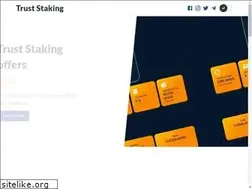 Sites similar to truststaking.com
