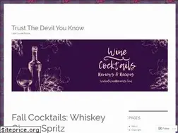 Sites similar to trustthedevilyouknow.com