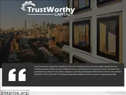 Sites similar to trustworthycapital.com