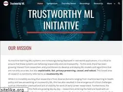 Sites similar to trustworthyml.org