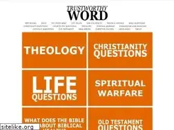 Sites similar to trustworthyword.com