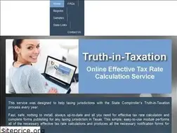 Sites similar to truth-in-taxation.com