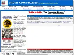 Sites similar to truthaboutdalits.com