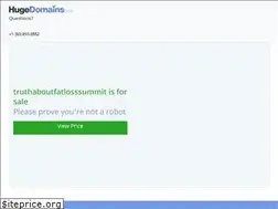 Sites similar to truthaboutfatlosssummit.com