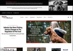Sites similar to truthaboutpetfood.com