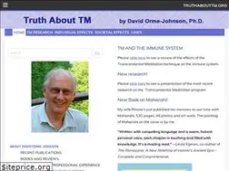 Sites similar to truthabouttm.org