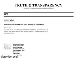 Sites similar to truthandtransparency.org