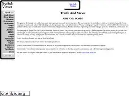 Sites similar to truthandviews.com