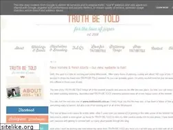 Sites similar to truthbetolddesign.blogspot.com
