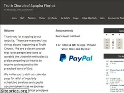 Sites similar to truthchurchfl.com
