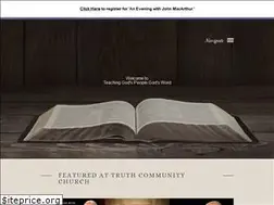 Sites similar to truthcommunitychurch.org