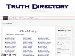 Sites similar to truthdirectory.org