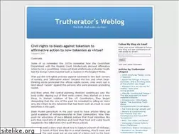 Sites similar to trutherator.wordpress.com