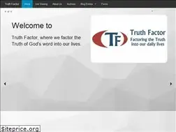 Sites similar to truthfactor.com