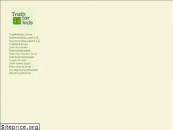 Sites similar to truthforkids.com