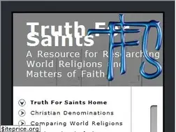 Sites similar to truthforsaints.com