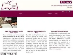 Sites similar to truthfortoday.co.uk