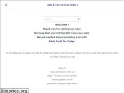 Sites similar to truthfortoday.net
