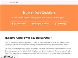 Sites similar to truthordareofficial.com
