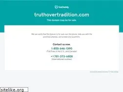 Sites similar to truthovertradition.com