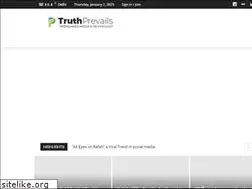 Sites similar to truthprevails.net