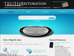 Sites similar to truthrestoration.com