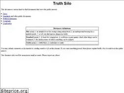Sites similar to truthsilo.com