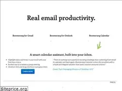 Sites similar to try.boomeranggmail.com