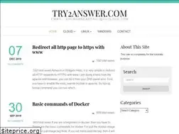 Sites similar to try2answer.com