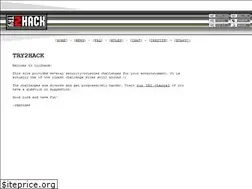 Sites similar to try2hack.nl