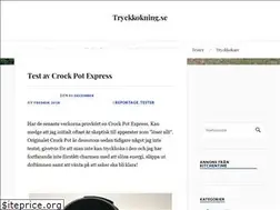 Sites similar to tryckkokning.se