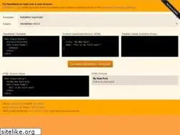 Sites similar to tryhandlebarsjs.com