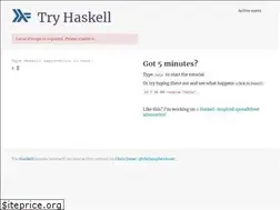 Sites similar to tryhaskell.org