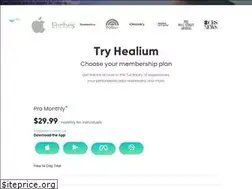 Sites similar to tryhealium.com
