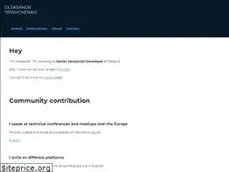 Sites similar to tryshchenko.com