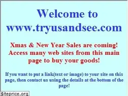 Sites similar to tryusandsee.com