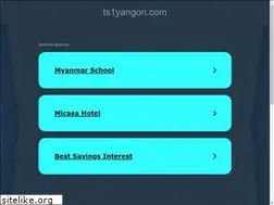 Sites similar to ts1yangon.com
