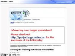 Sites similar to ts3overlay.r-dev.de
