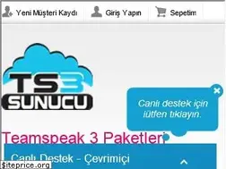 Sites similar to ts3sunucu.com