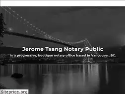 Sites similar to tsangnotary.com